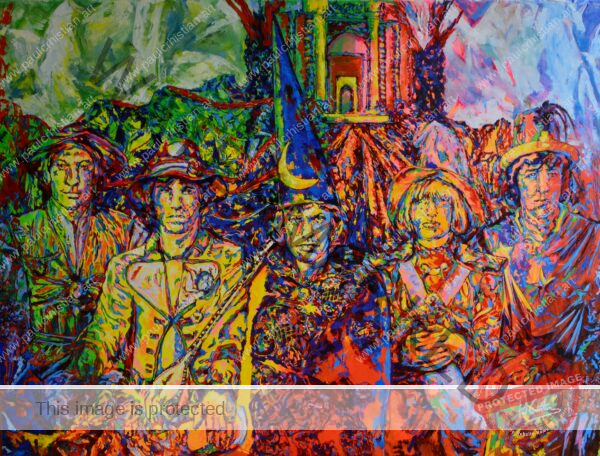 The Rolling Stones on paper