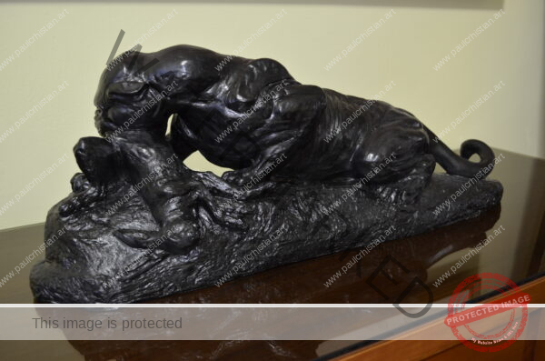 Jaguar devouring hare - Image 2