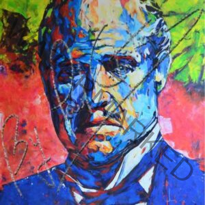 The Godfather - Marlon Brando Original Art Piece Acrylic On Canvas